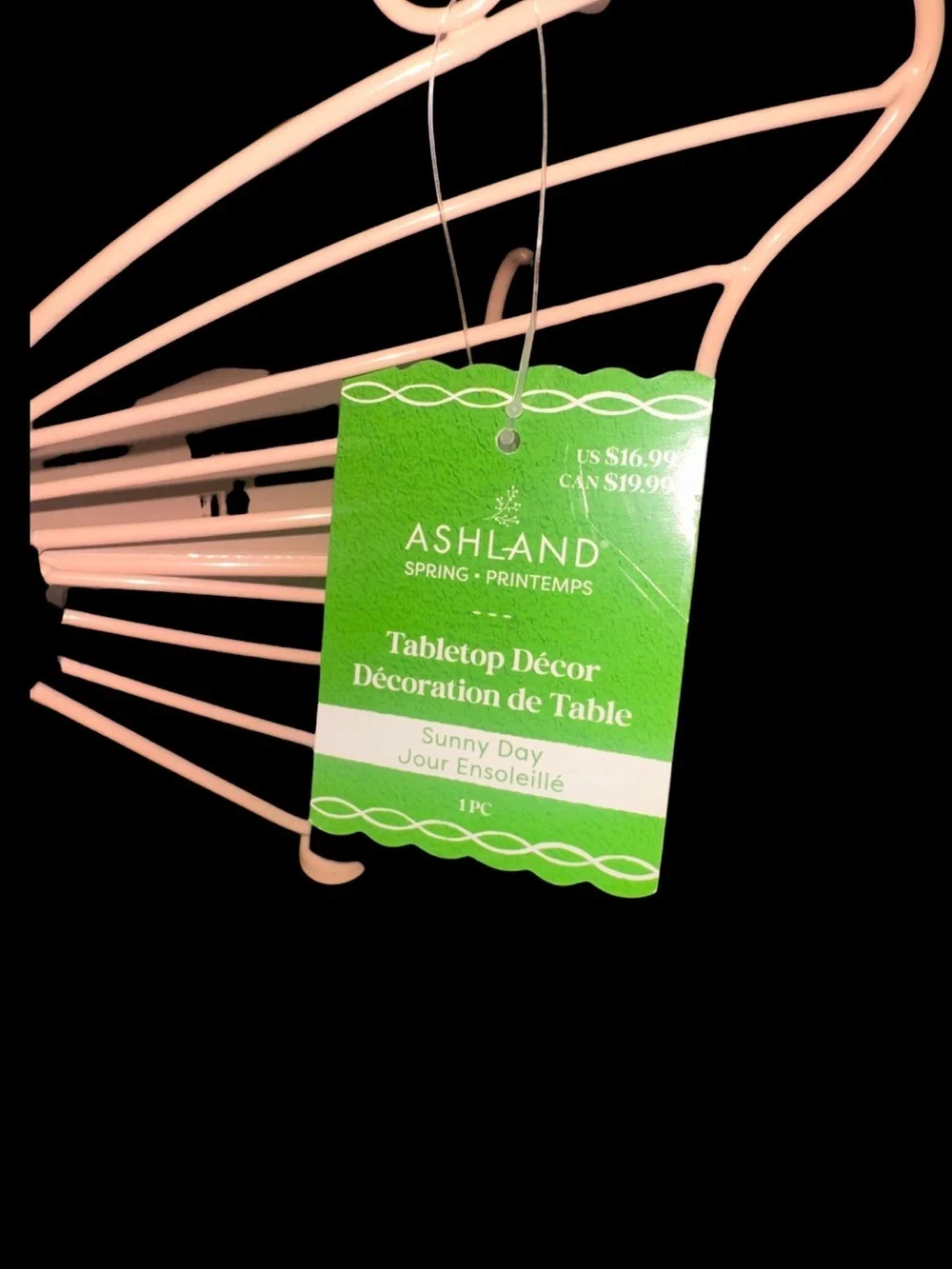 Ashland Pink Butterfly Tabletop accent decor